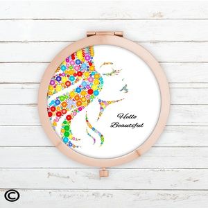 Funny Motivational Compact Mirrors